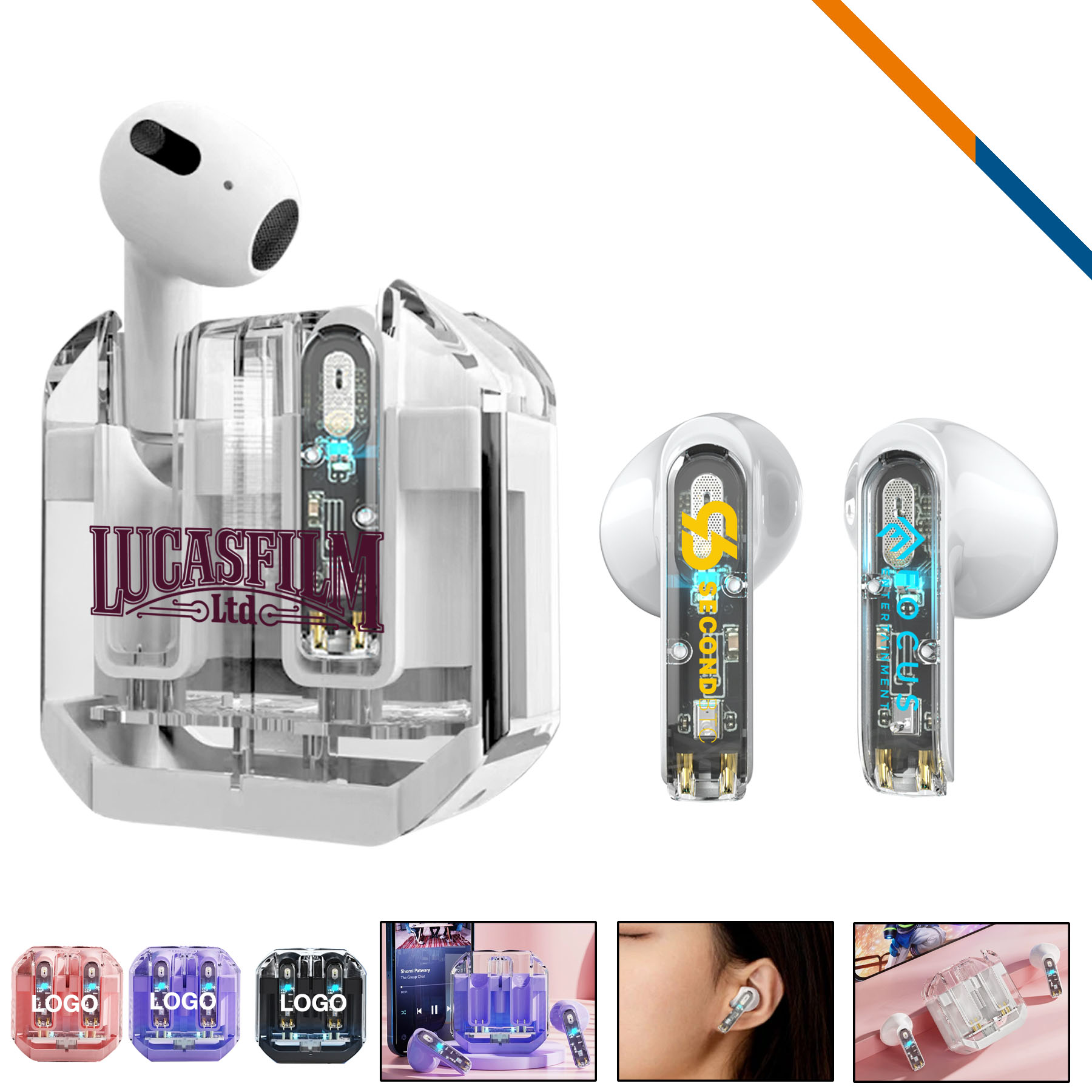 Warner Bluetooth Earbuds 1