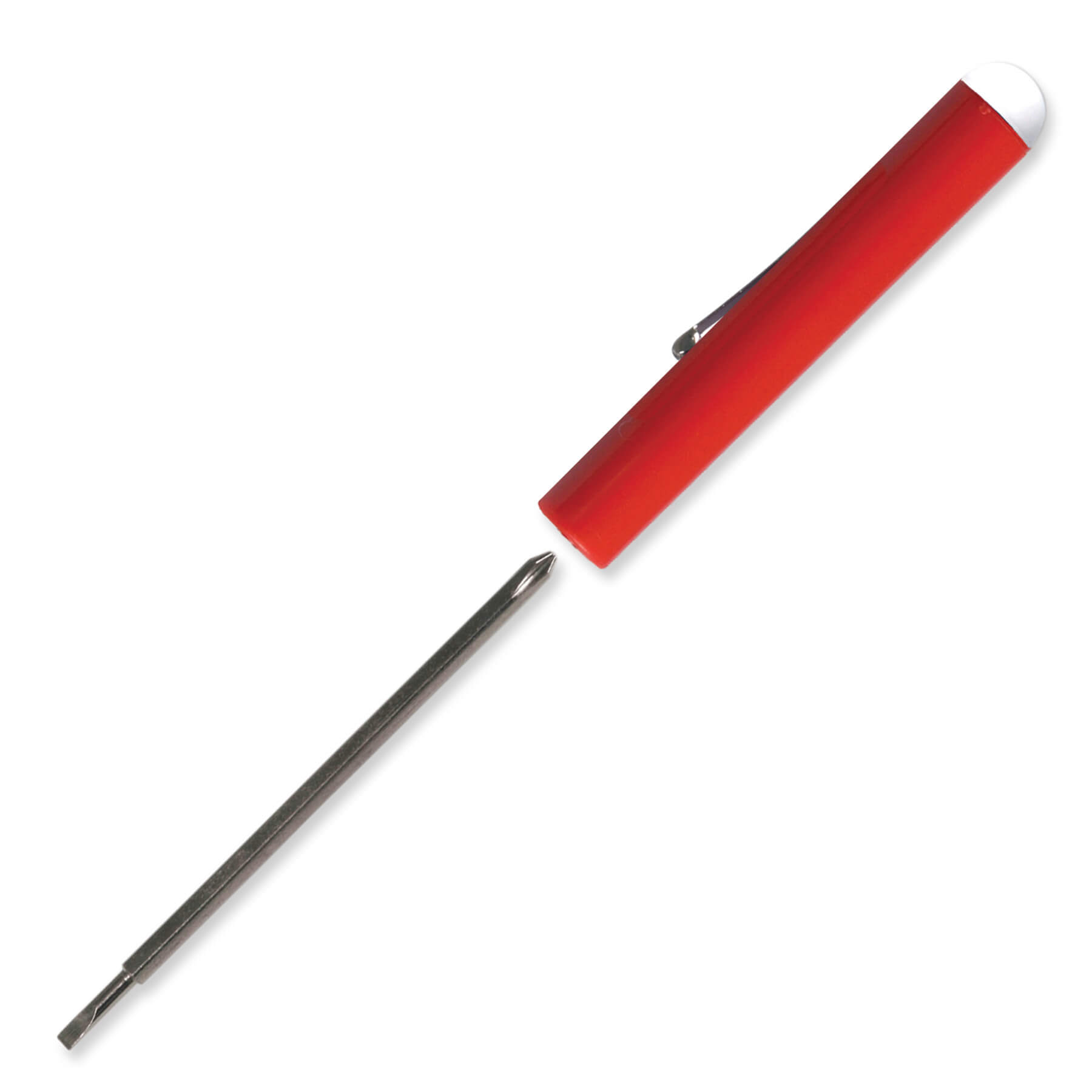 Pocket Screwdriver Reversible Tech Blade + Button Top 1