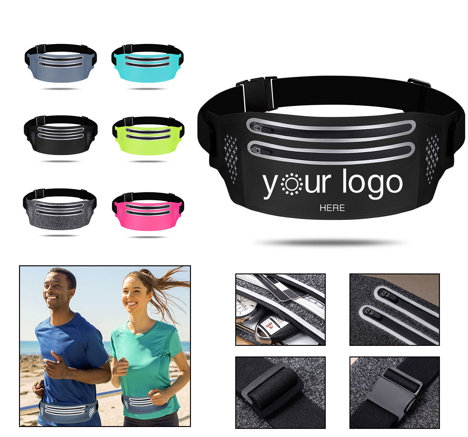 Sport Running Belt Waist Bag 2