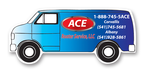 Re-Stick-It Decal (1.5"x3.5") Van Shape