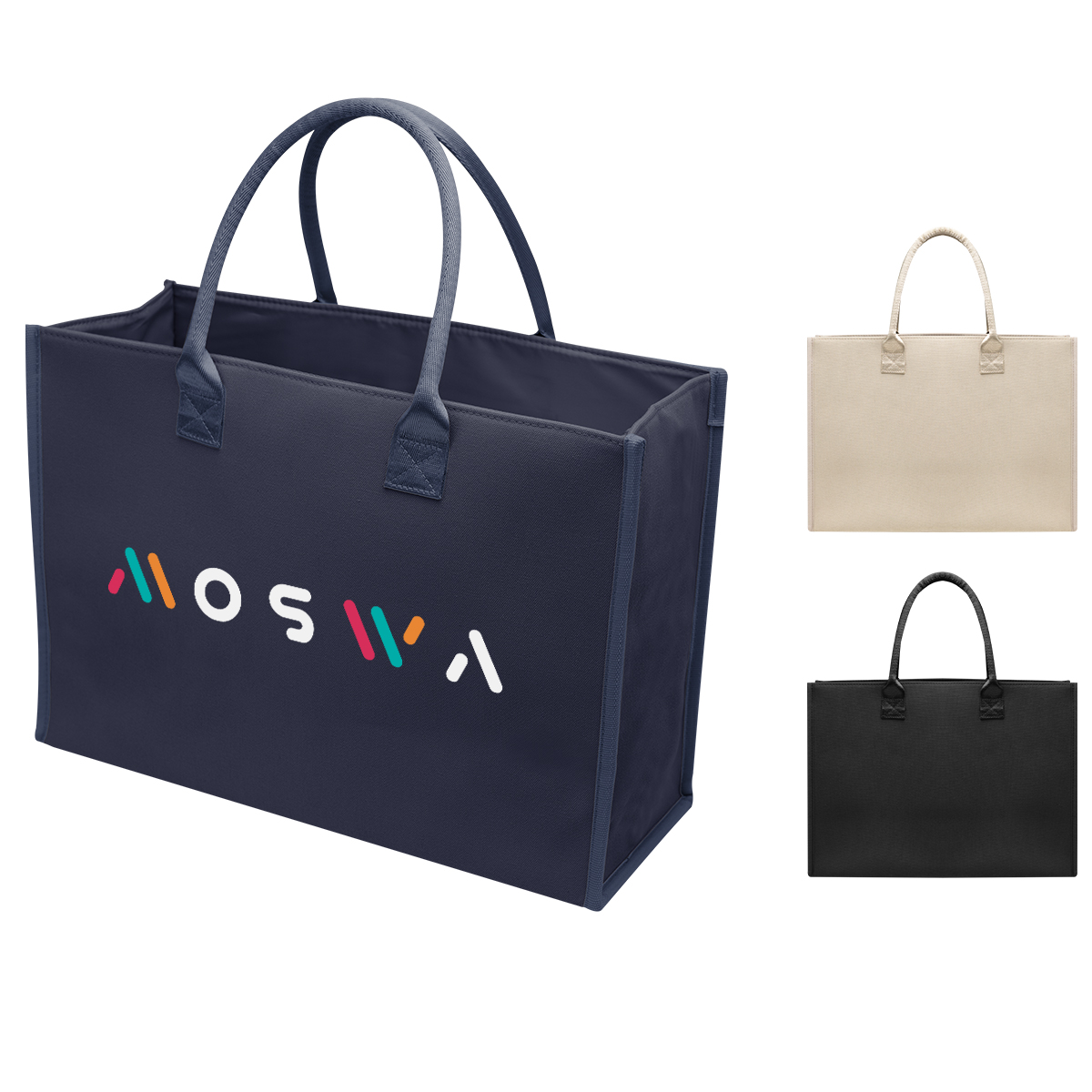Polly Large Shopper Tote Bag, custom tote bag with logo imprint 9