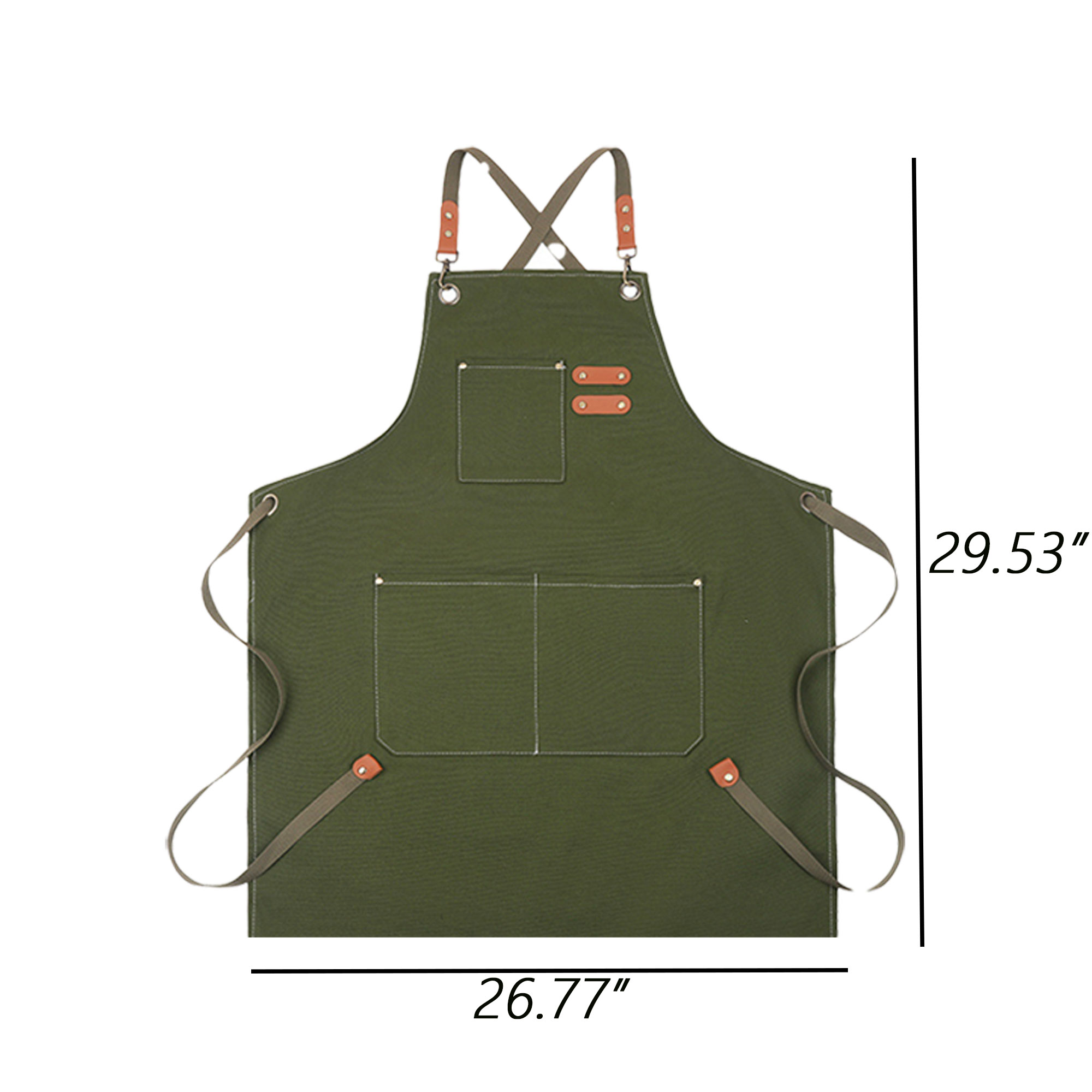 Canvas Cotton Cooking Aprons 11