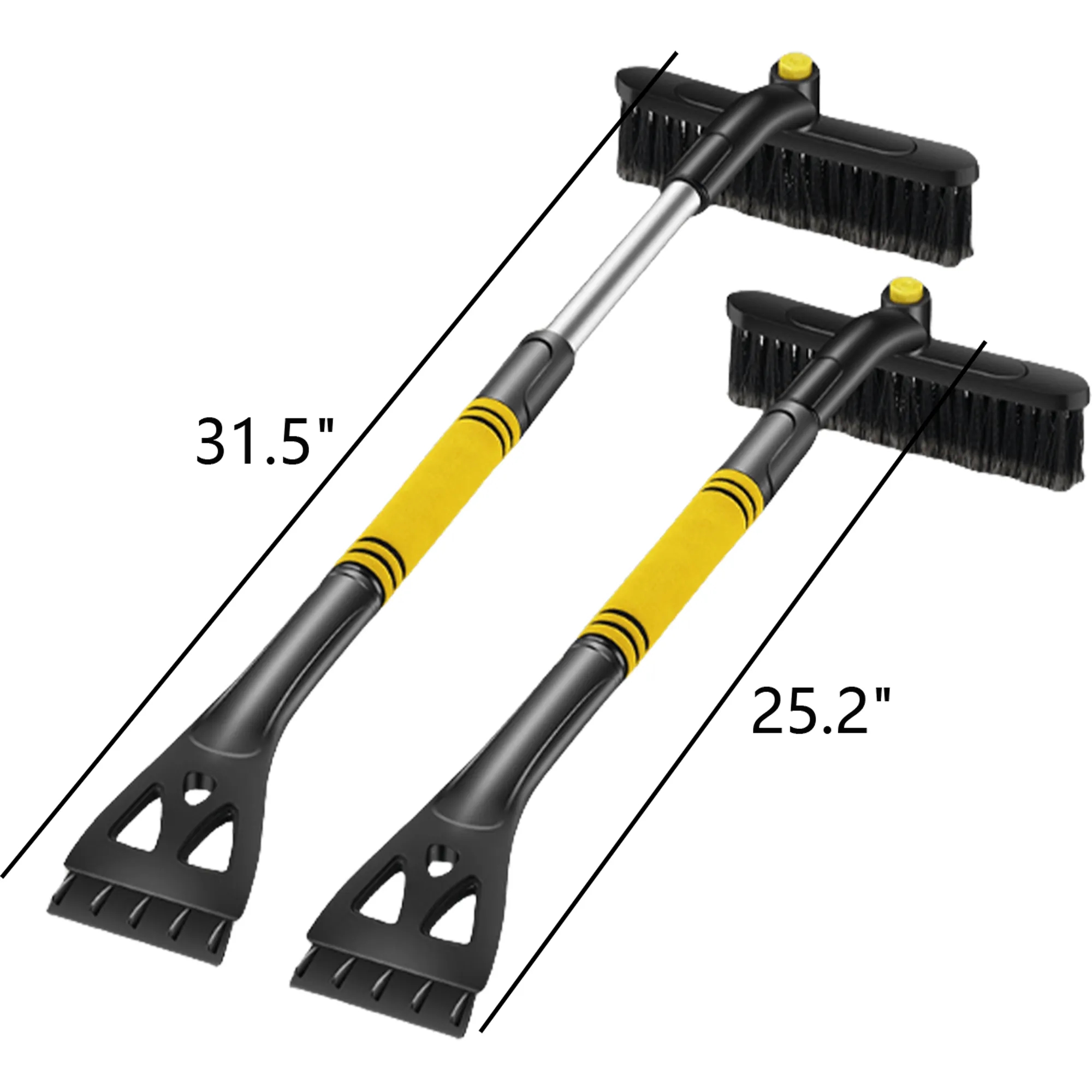 Snow Brush & Detachable Ice Scrapers For Car 3