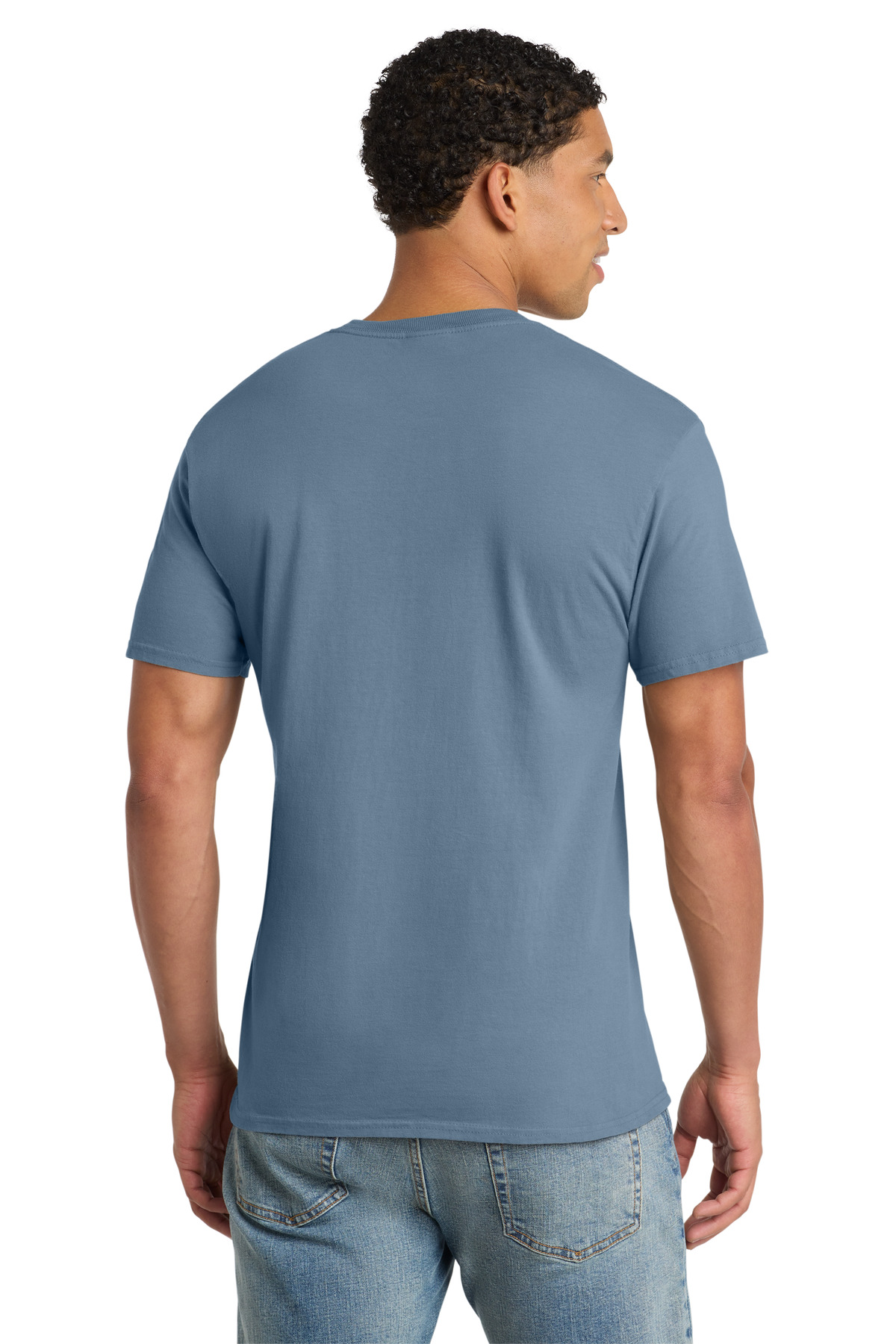 Port & Co Beach Wash Garment-Dyed Pocket Tee. PC099P 109