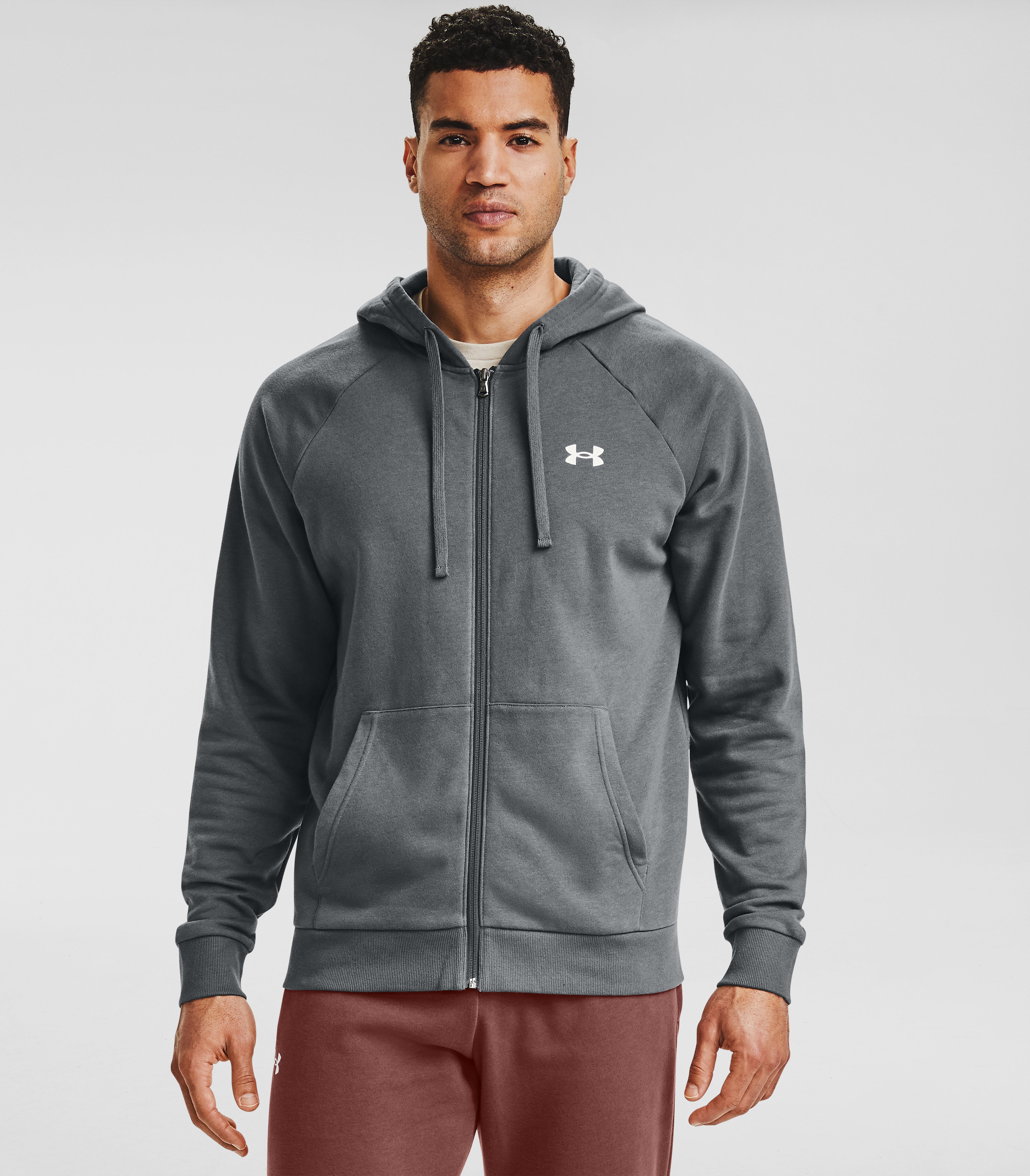 UA Rival Cotton Men's Full Zip Hoodie 6