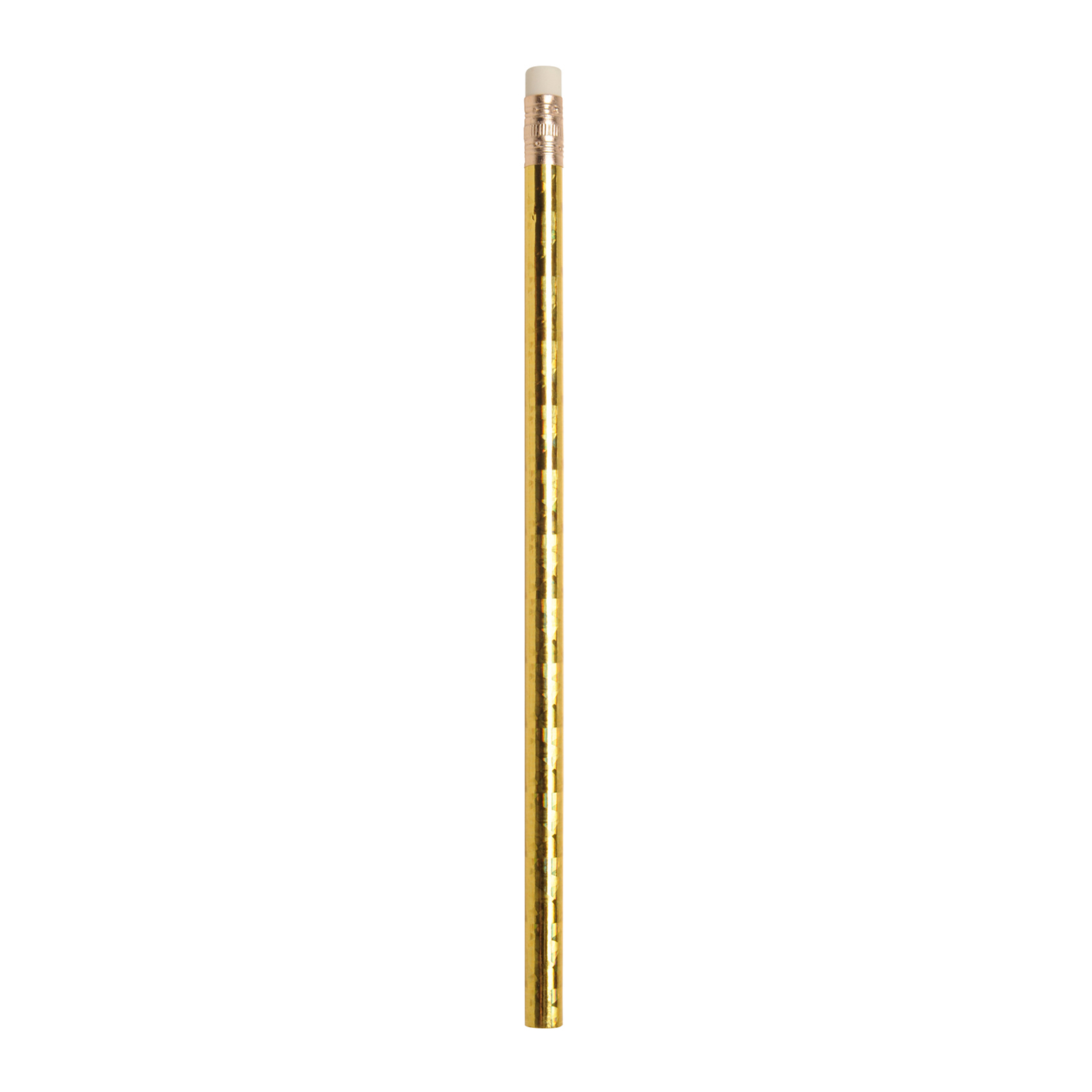 Prismatic Foil Wrap Wooden Pencil 12