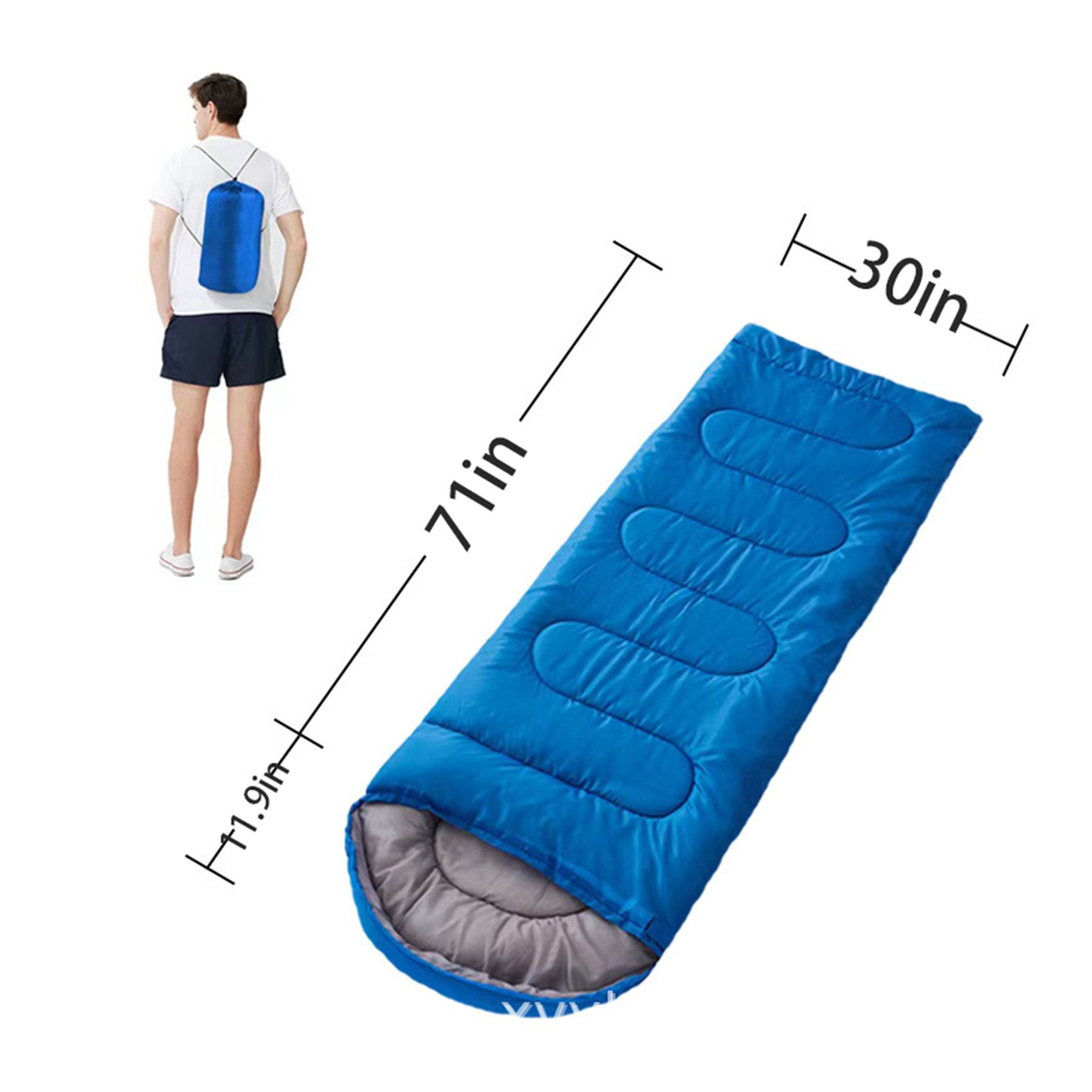 Backpacking Camping Sleeping Bag 9