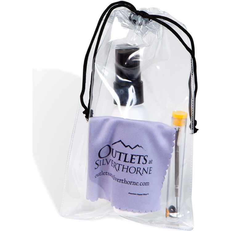 Ultra Opper Fiber® White Cleaner Kit In Drawstring Bag (2 Fl. Oz. Bottle w/Repair Kit)