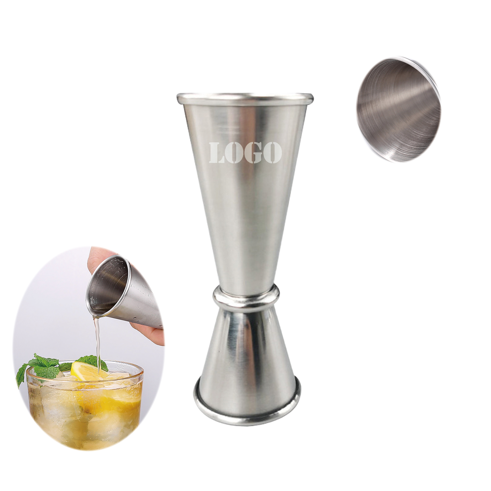 Professional Bartender Cocktail Measuring Cup 1/ 2 OZ 1