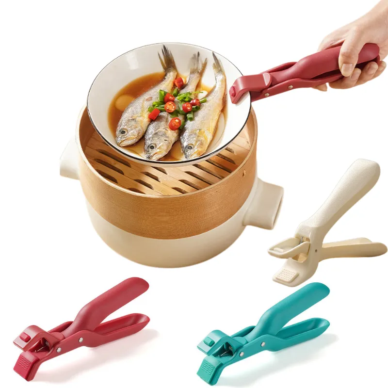 Heatproof Kitchen Clip With Silicone Grip 2