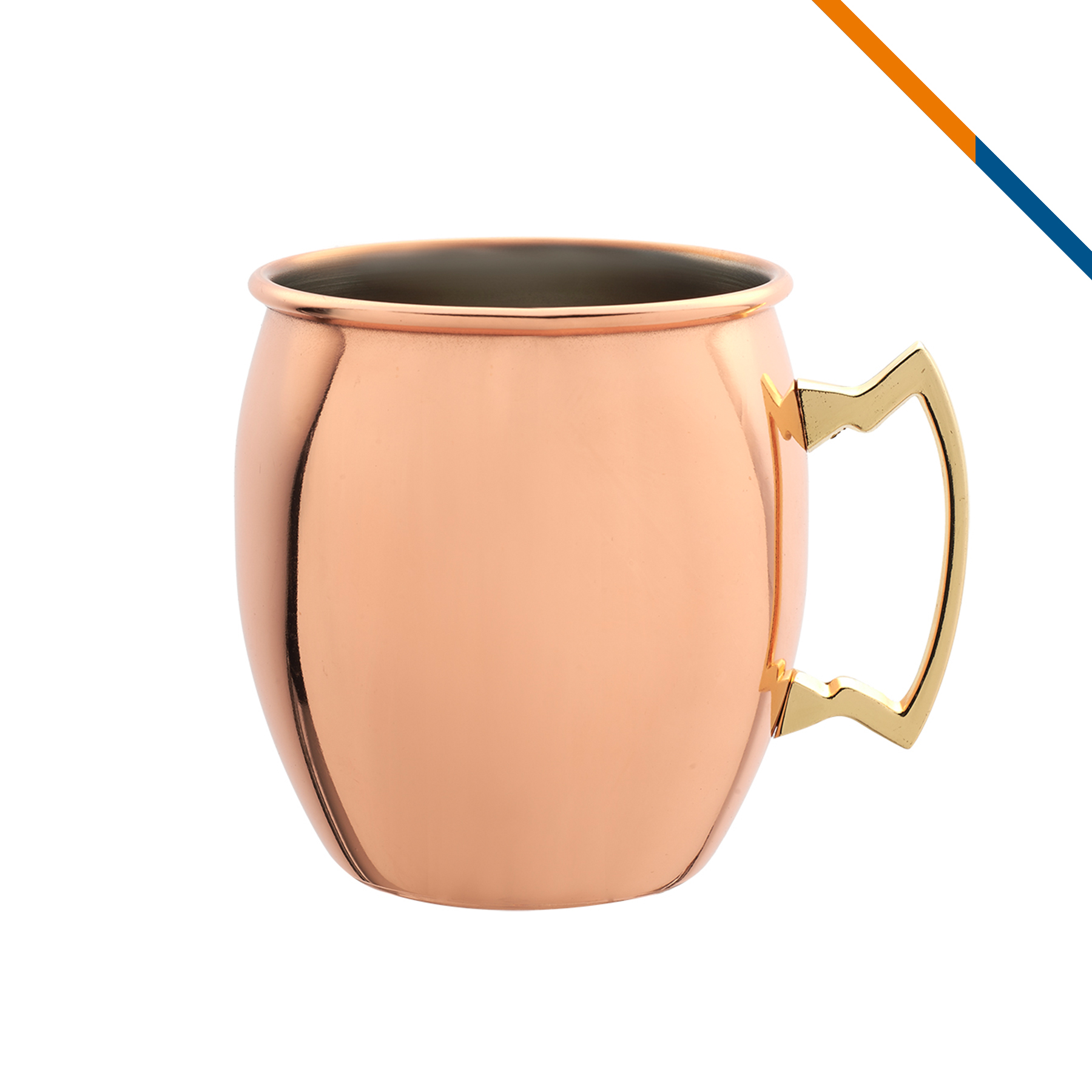 Hapsor Stainless Steel Moscow Mule Mug - 16 OZ. 3