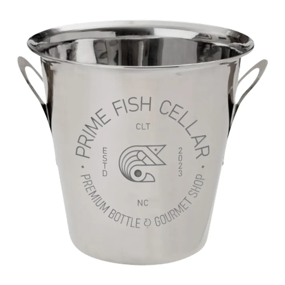 Medium Metal Tulip Ice Bucket 2