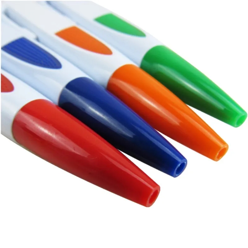 Flat Plastic Ballpoint Pen 2