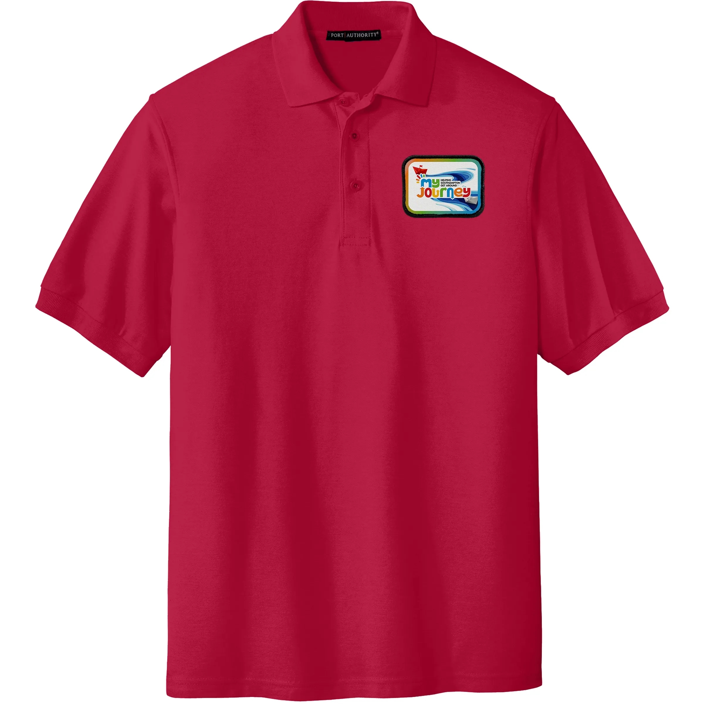 PORT AUTHORITY(R) SILK TOUCH(TM) POLO WITH EMBLEM 106