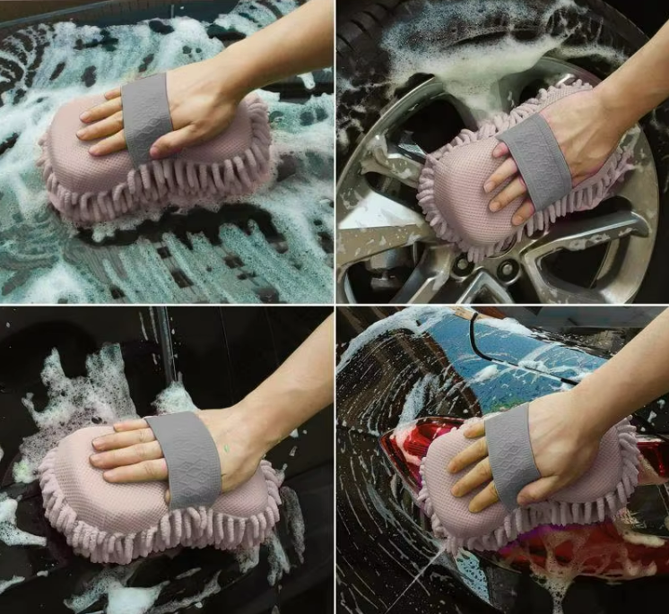 Car Sponge cleaning 2