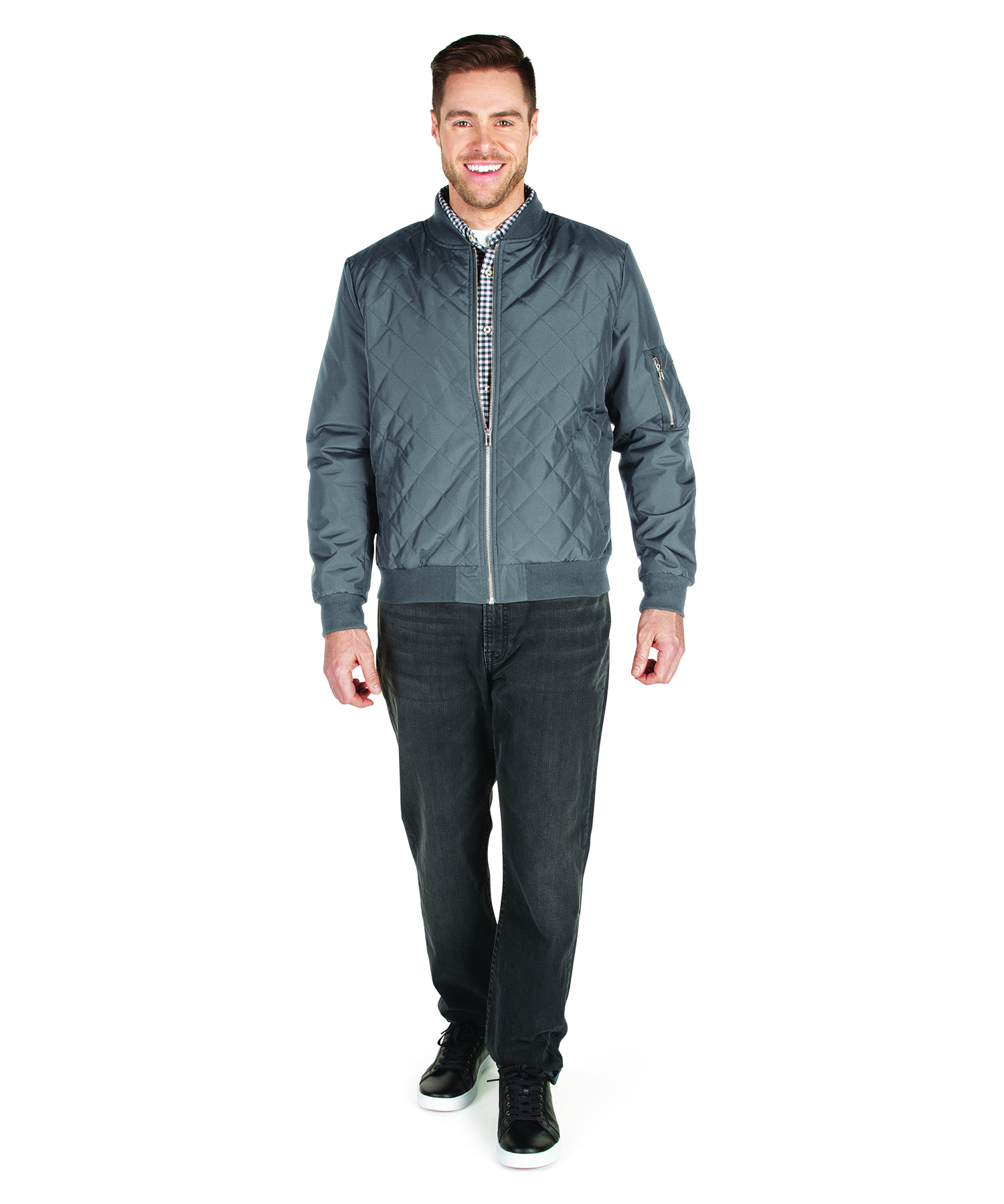 Men's Quilted Boston Flight Jacket 39