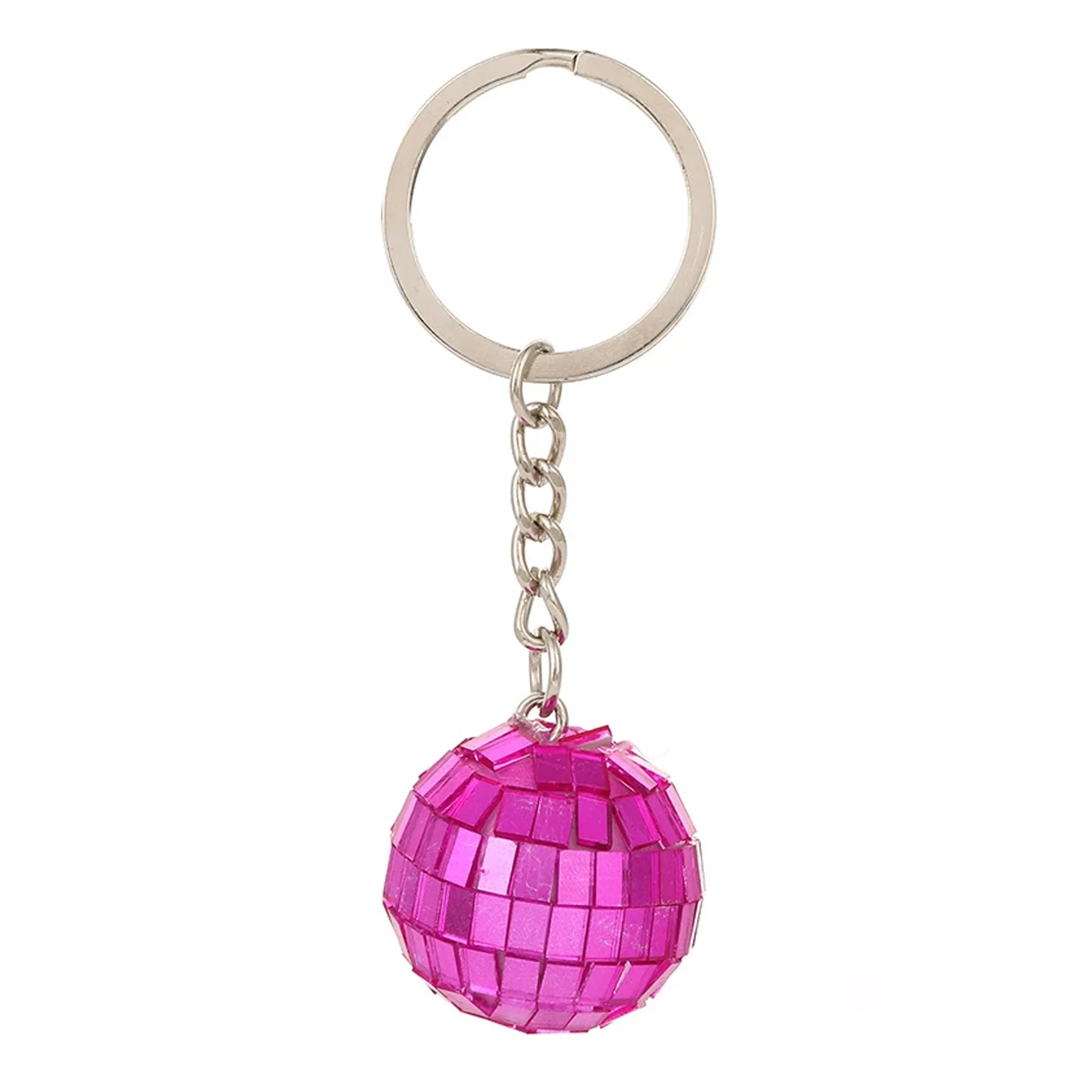 Mirrored Disco Ball Keychain 9