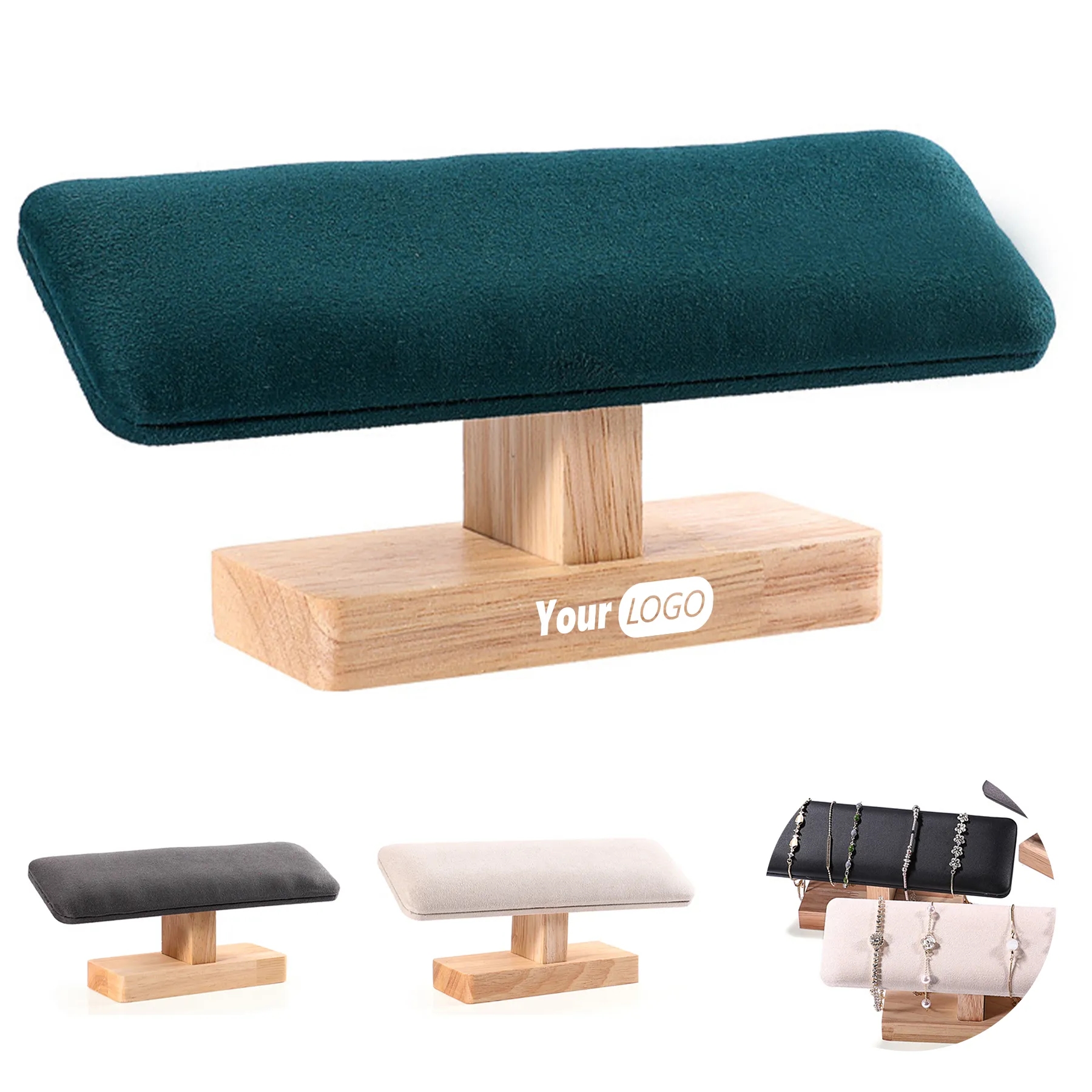 Wood Bracelet Watch Storage Display Rack 10