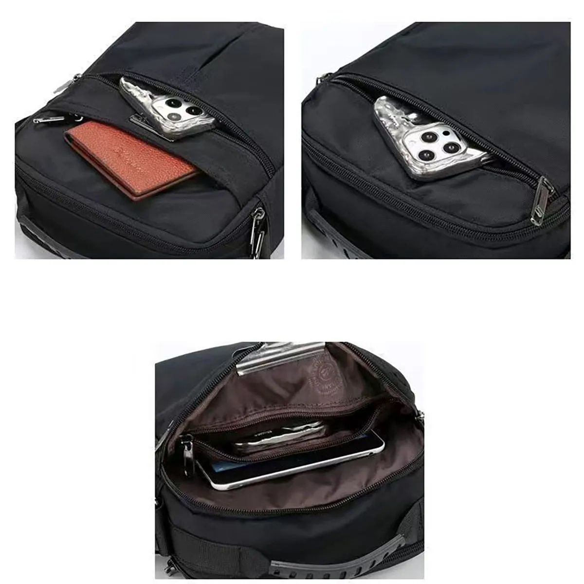 Cross Body Belt Bag Adjustable Shoulder Strap Backpack Purse 3