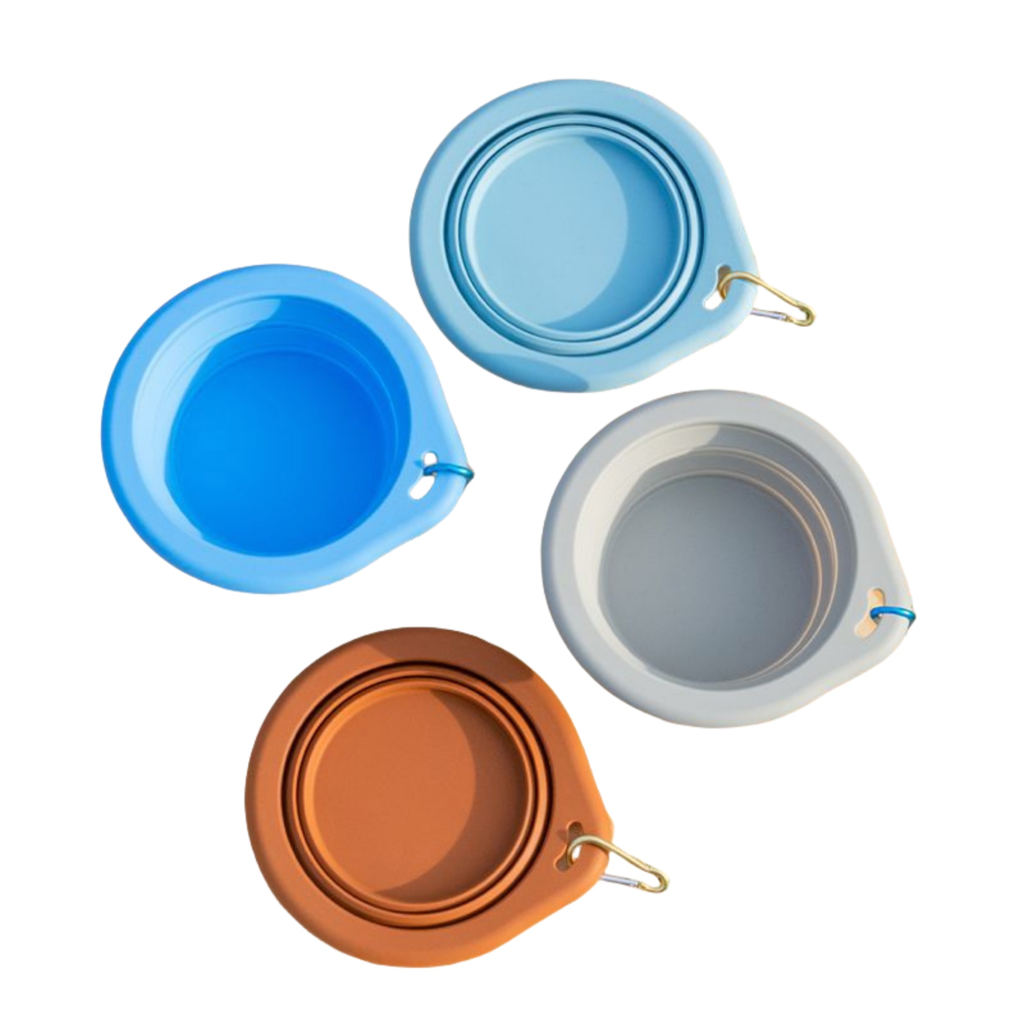 Silicone Custom Folding Dog Bowl 4