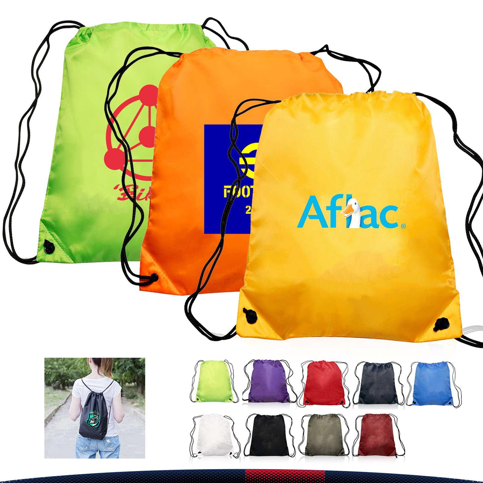 Lola Drawstring Backpacks 9
