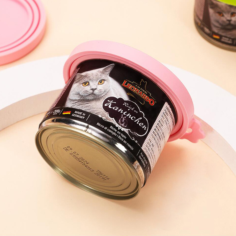 Silicone Can Lids for Pet Food Cans Fits Standard Size Can Tops 16
