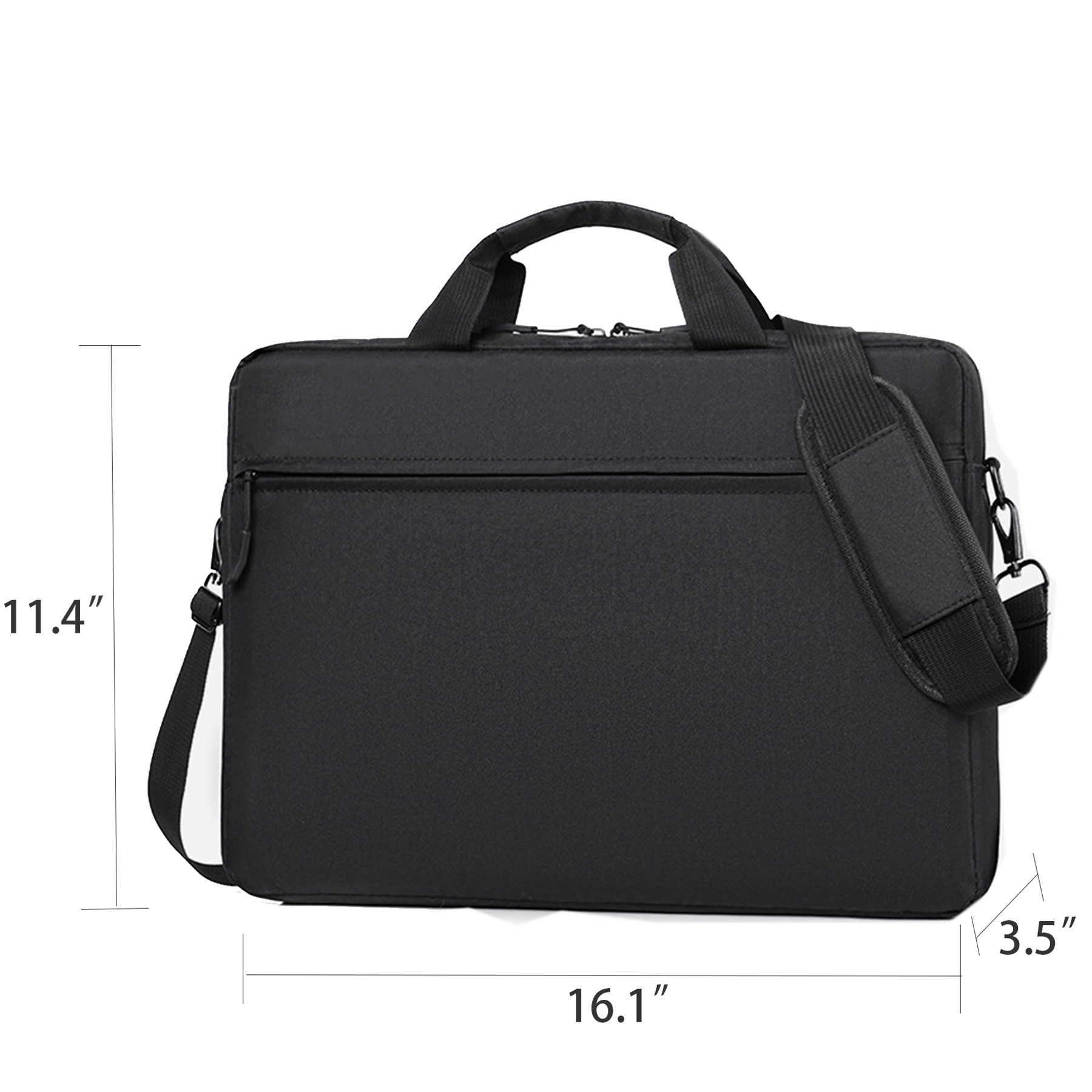 Polyester Laptop Bag Classic Slim Briefcase Messenger Bag 6