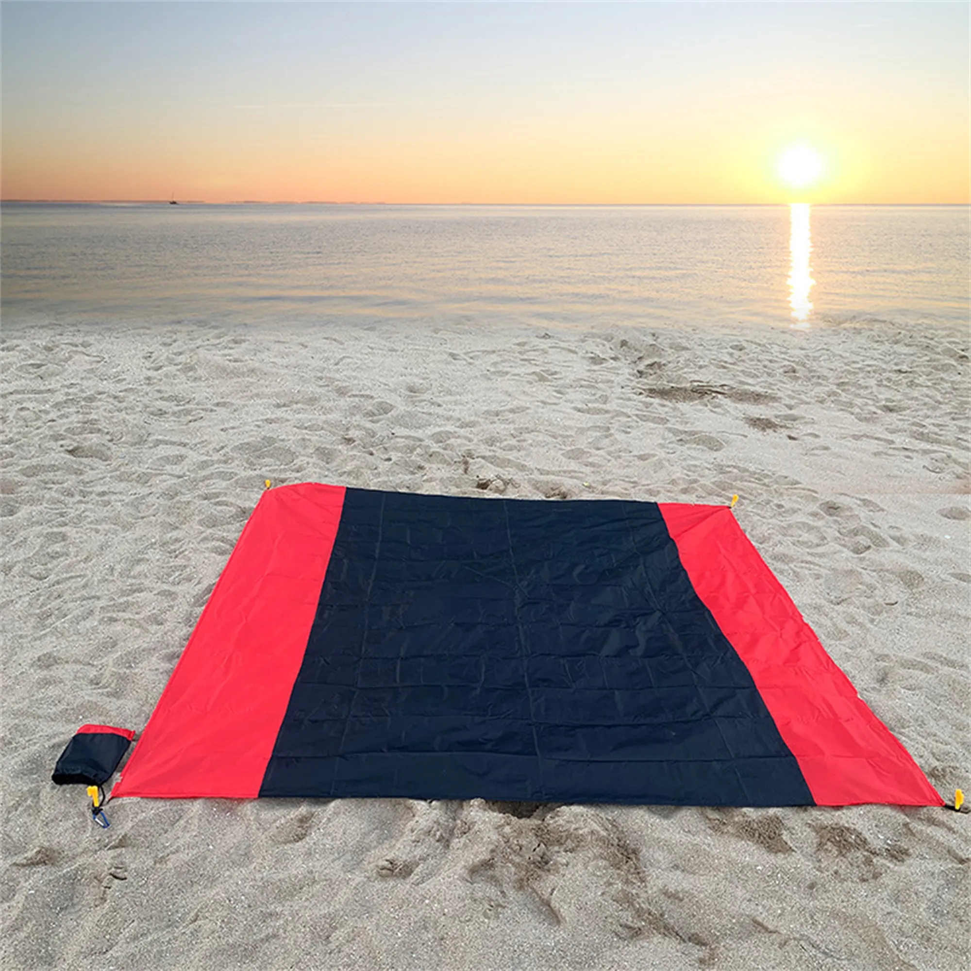 Waterproof Sandproof Foldable Beach Blanket Mat 6