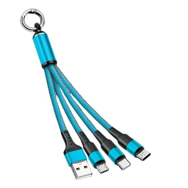 3-In-1 Portable Cable Key Ring 2