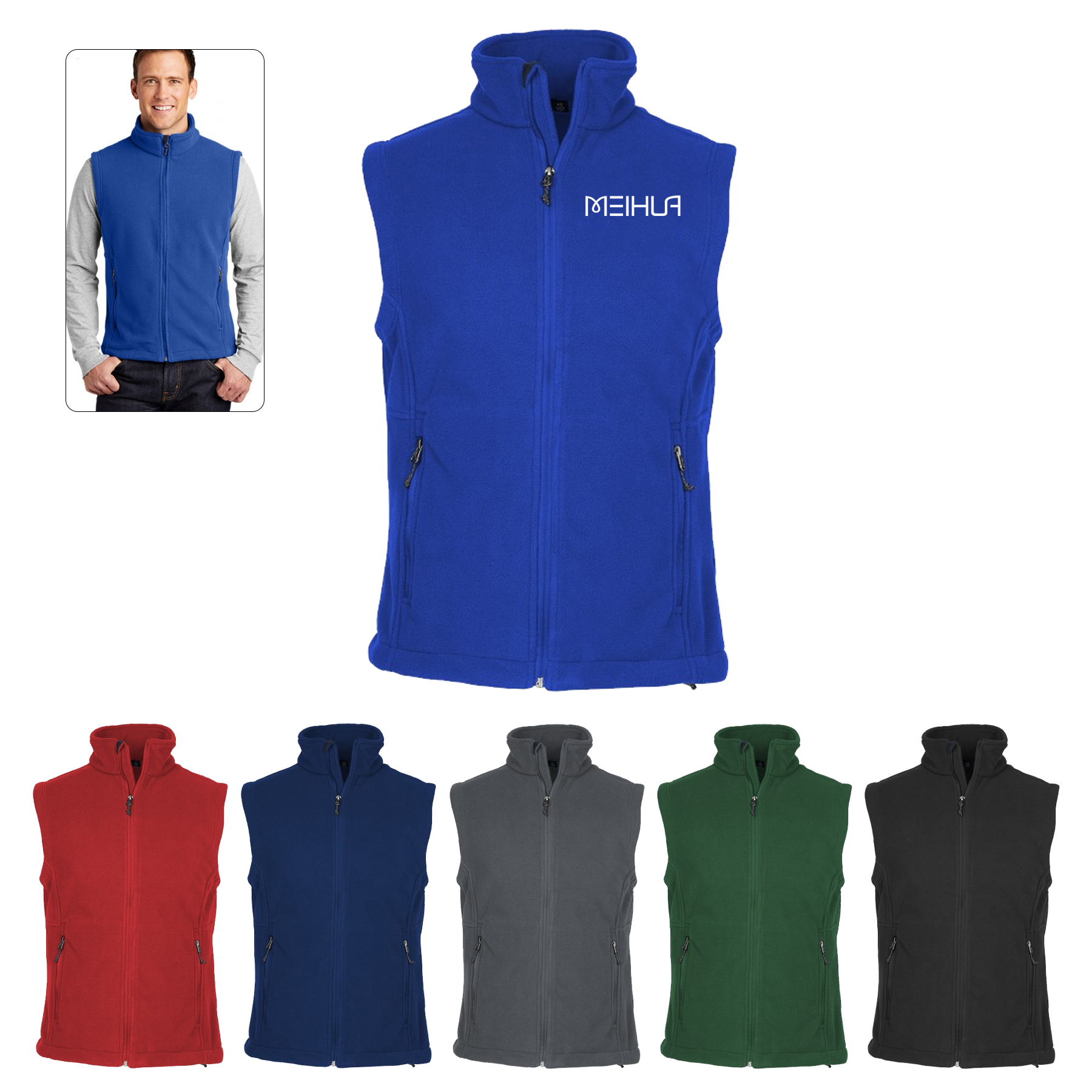 Fleece Vest - Men's (customized) 2