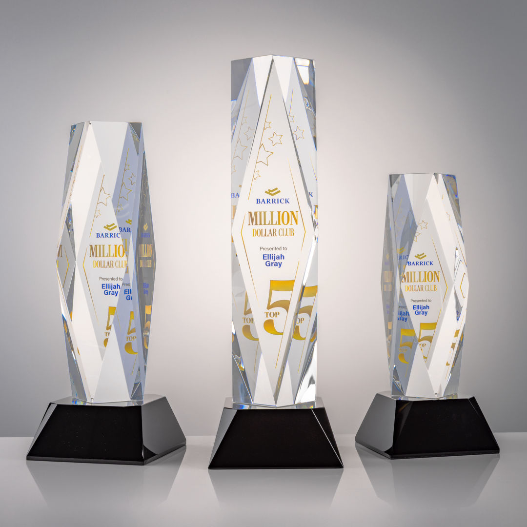 President VividPrint™ Award on Base - Black