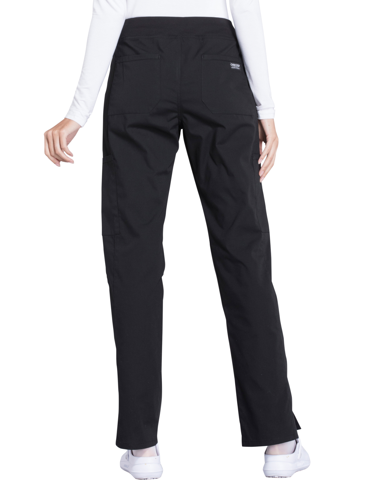Cherokee - Workwear Professionals - Mid Rise Straight Leg Pull-on Cargo Pant 31
