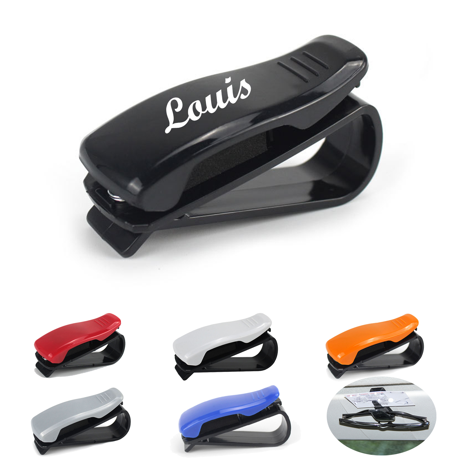 Car Glasses & Ticket Holder 6