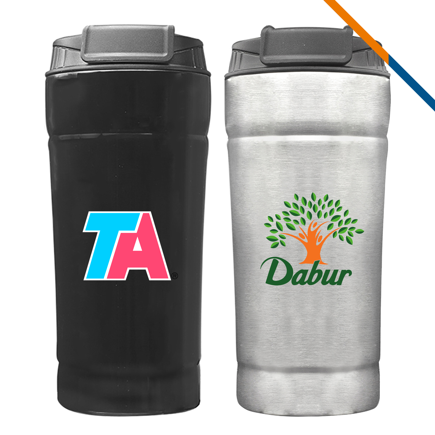 Tendi Stainless Steel Travel Mug - 16 OZ. 2