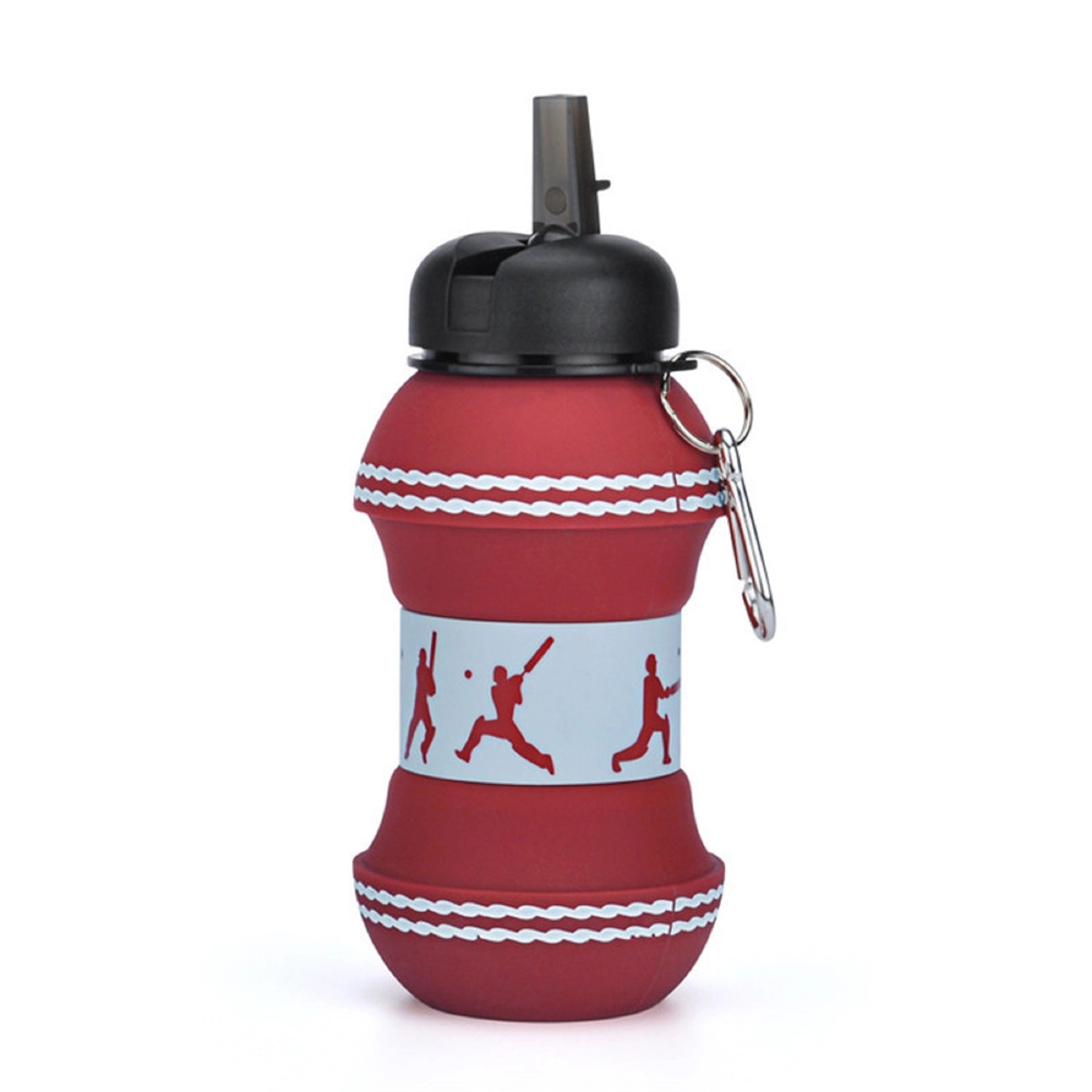 550 ML Ball Cricket Shape Collapsible Water Bottle 4