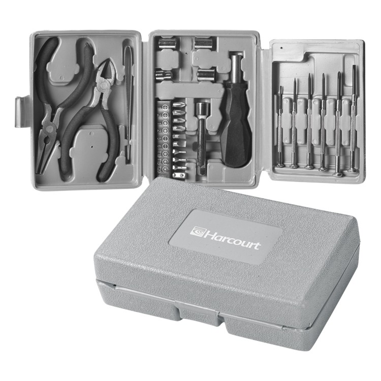 25 Piece Tri Fold Tool Kit