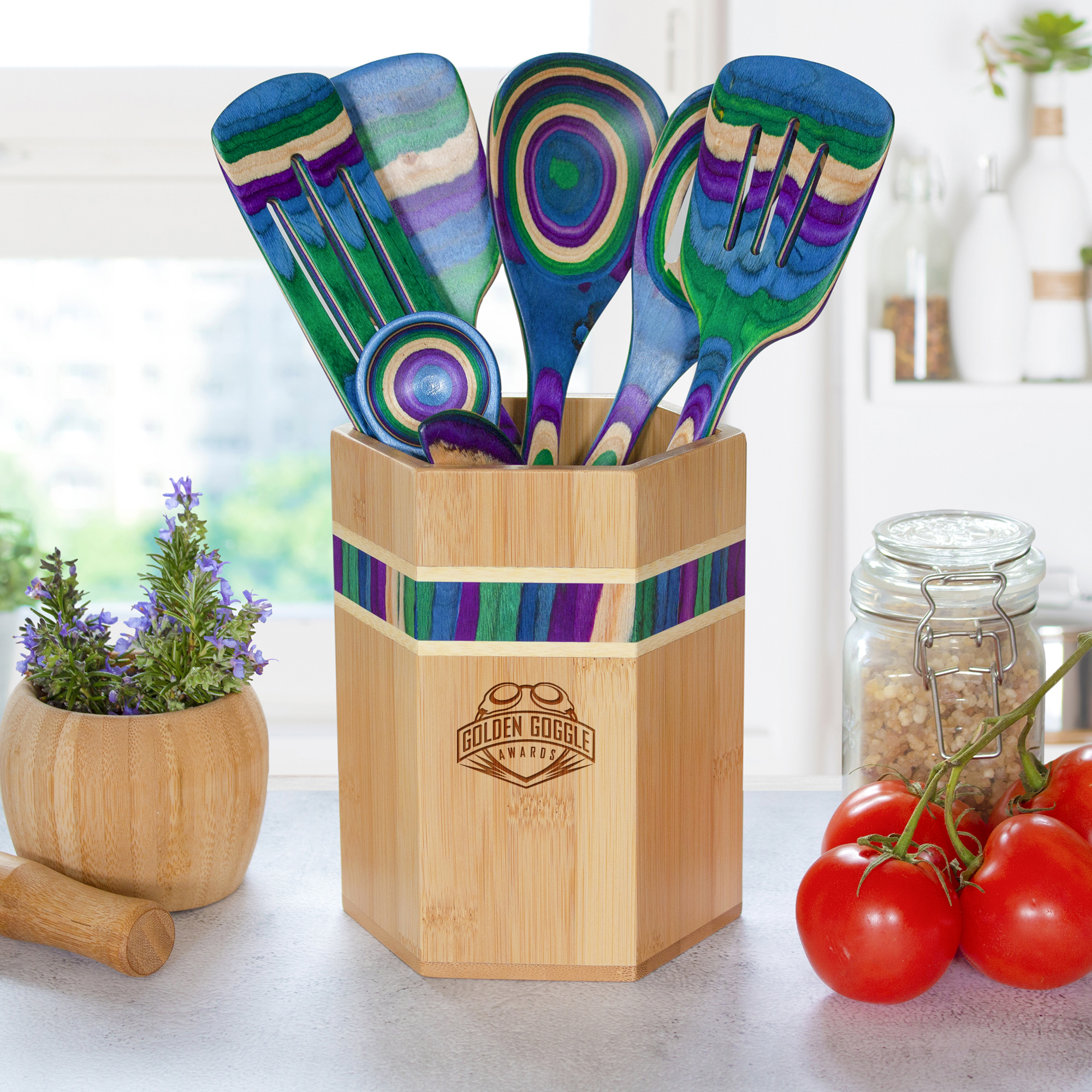 Baltique® Mumbai Utensil Holder 7