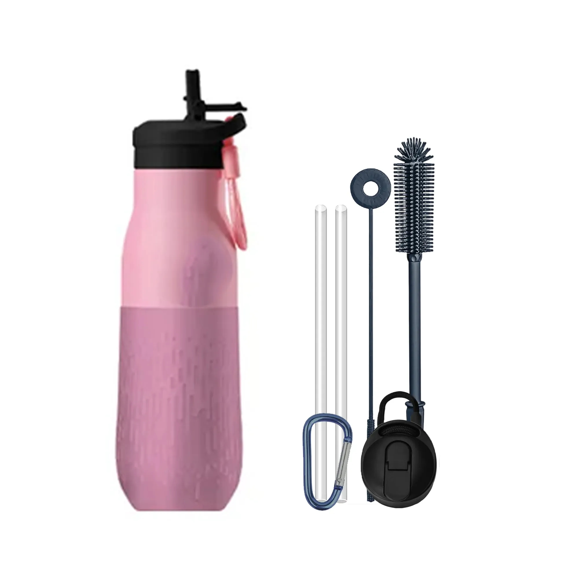 12Oz Stainless Steel Double Layer Leakproof Sports Thermos 12