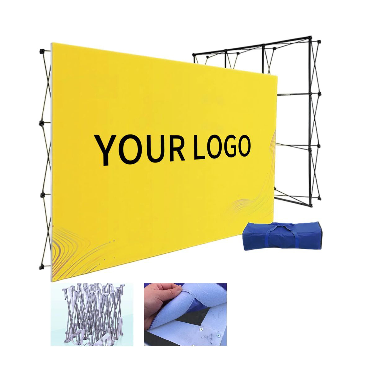90 Inch Aluminum Pop Up Trade Show Stand 2