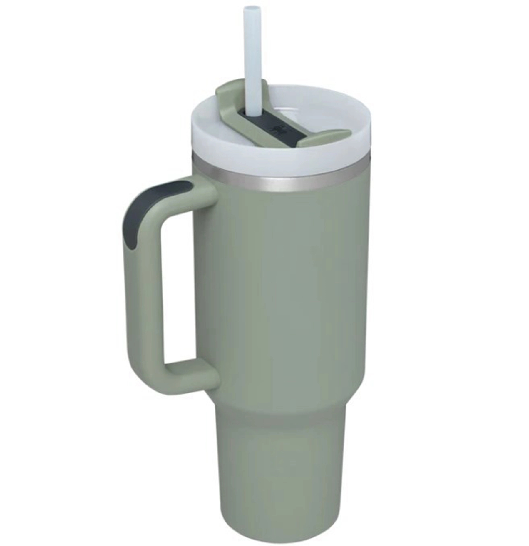 40 Oz. Vacuum Tumbler with Handle & Straw 11