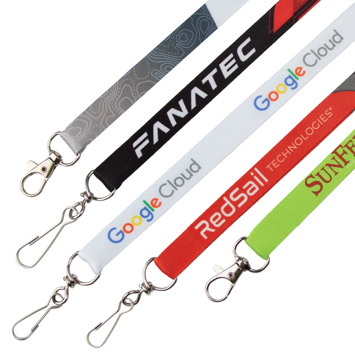 5/8" Dye Sublimated Lanyard - 3 Day Rush Production 2