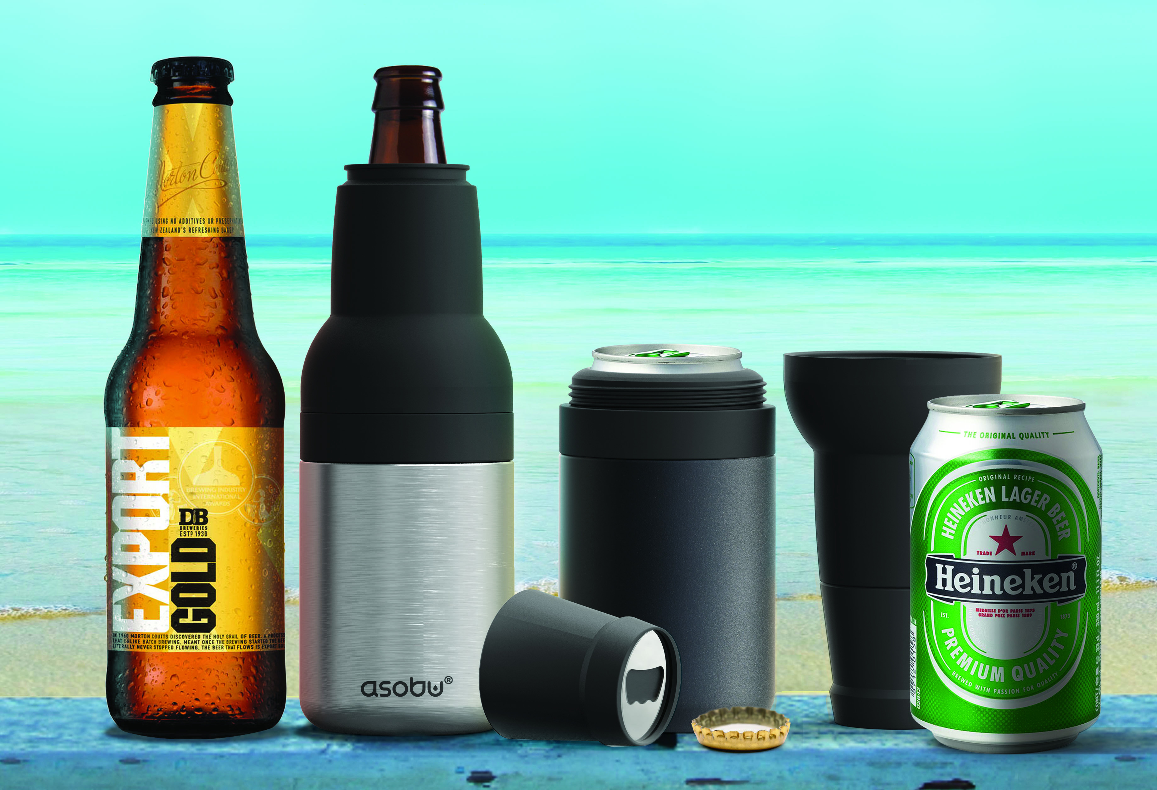 Asobu Frosty Beer-2-Go Bottle Insulator