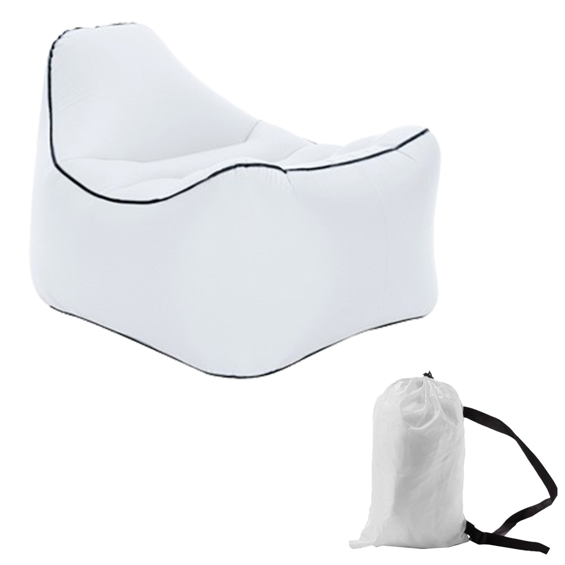 Nylon Inflatable Beach Air Chair 2