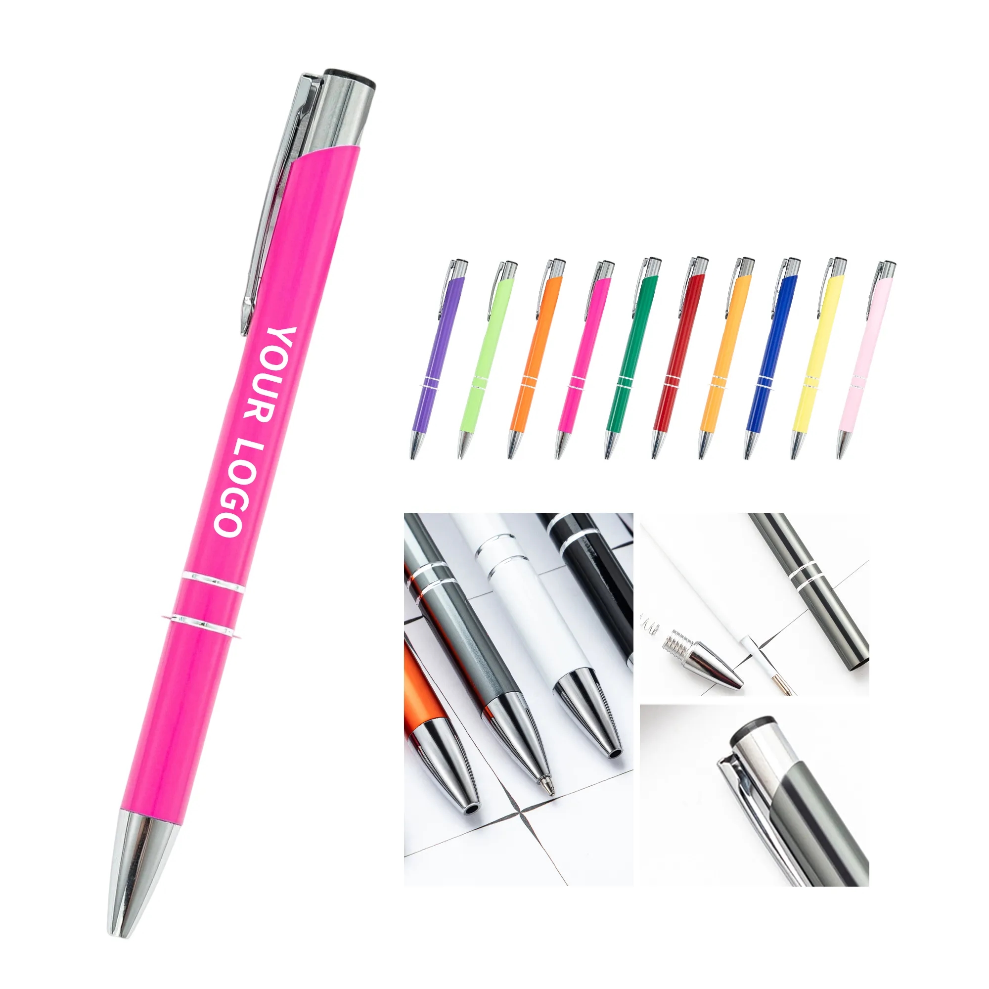 Ballpoint Pen Aluminum 5.4 Inch Sleek 1