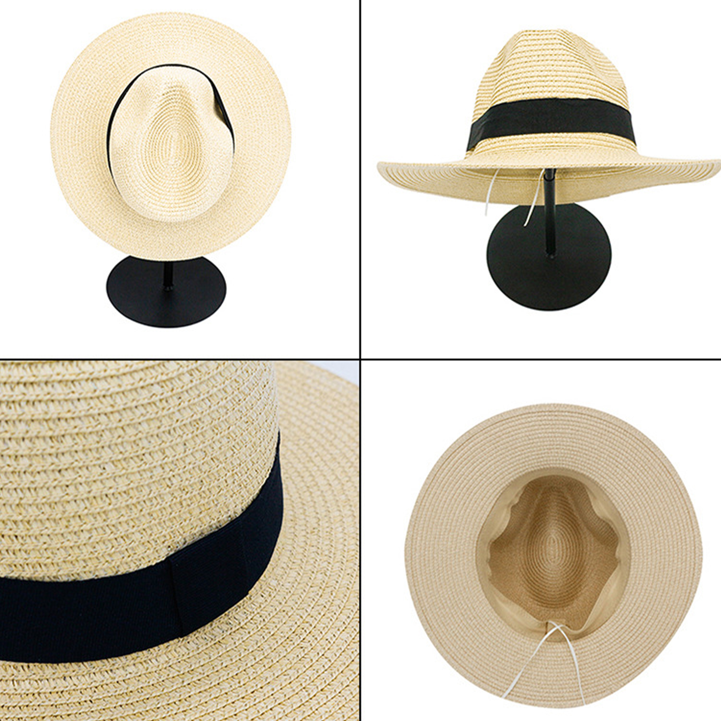 Straw Foldable Breathable Straw Hat 7