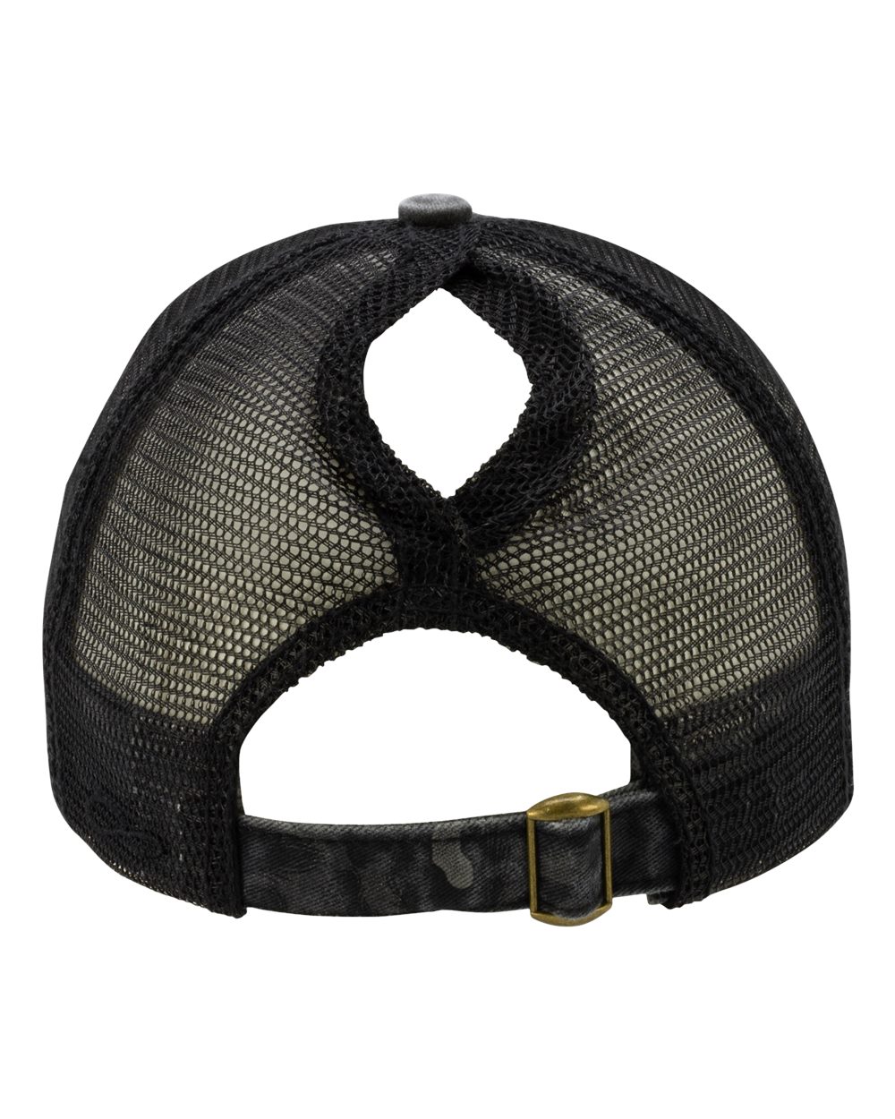 Women's Printed Bill with Mesh Back Cap - JANET 5