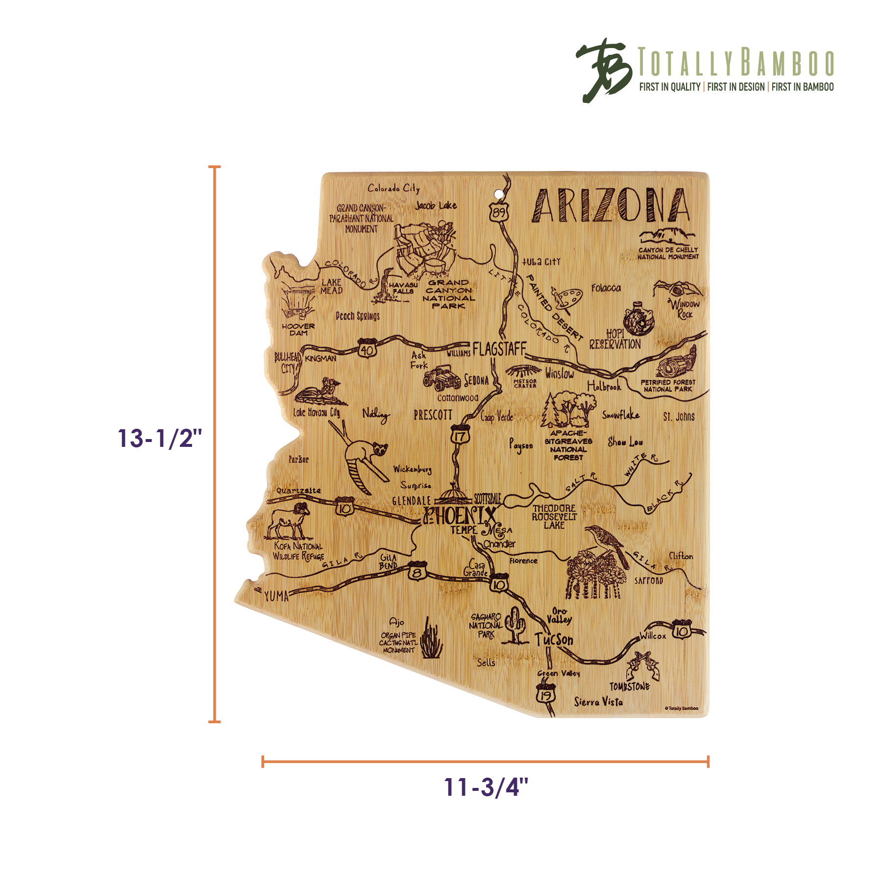 Destination Arizona Cutting & Serving Board 3