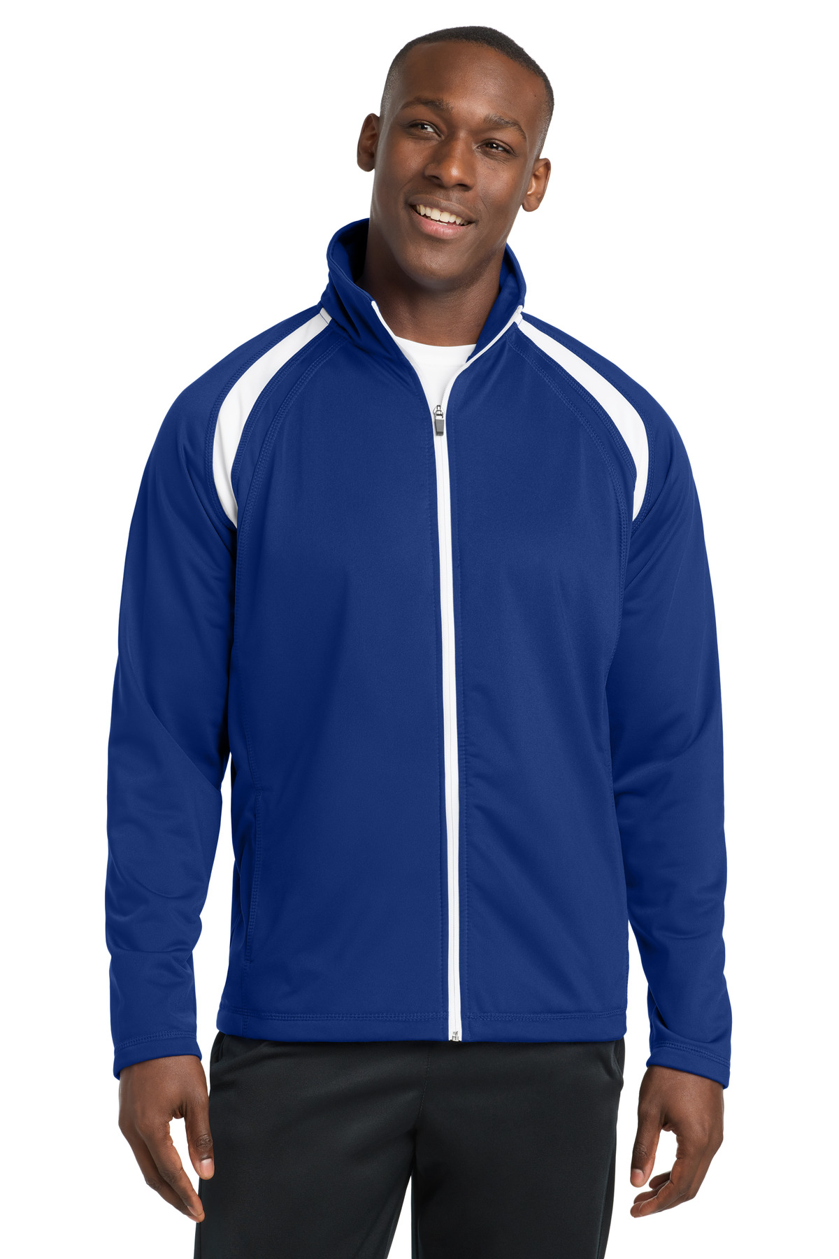 Sport-Tek Tricot Track Jacket. JST90 35