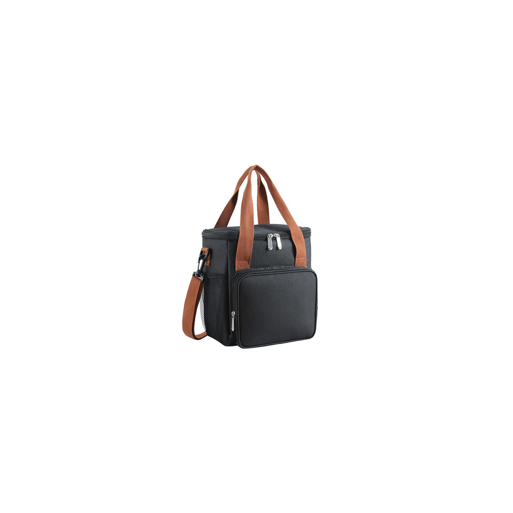 Insulated Zipper Top Cooler Tote 2