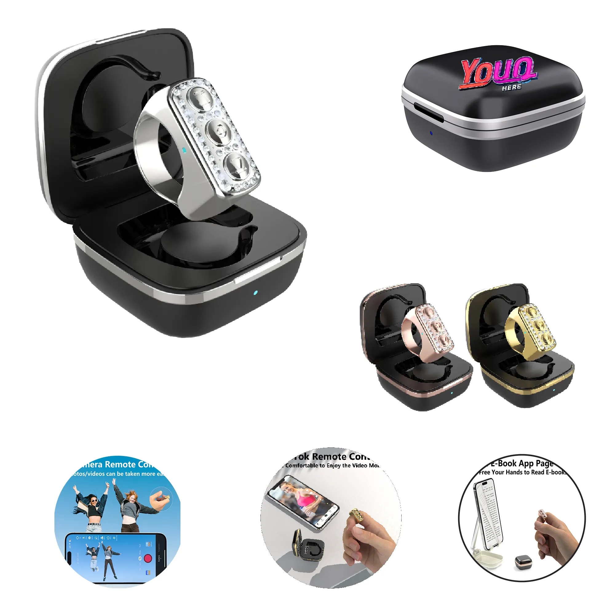 Upgraded Ring Tiktok Short Video Page Turner 4